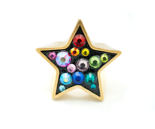 Anillo Star Rainbow