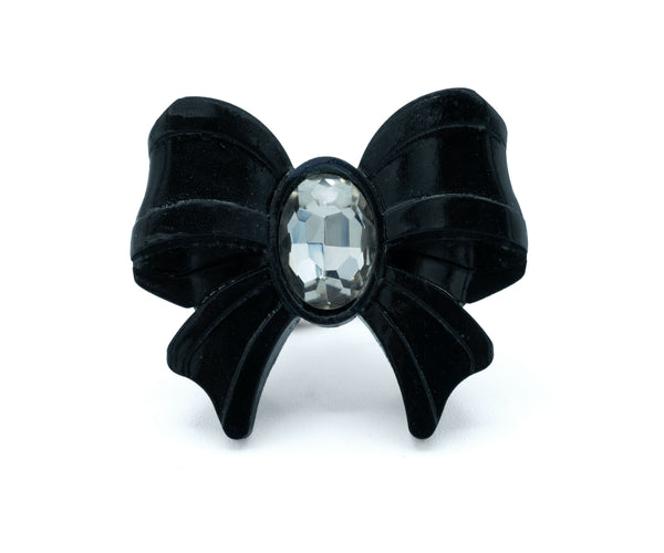 Royal Black Bow