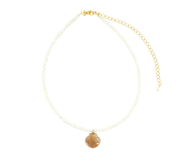 Tiny Pearls and seashell
