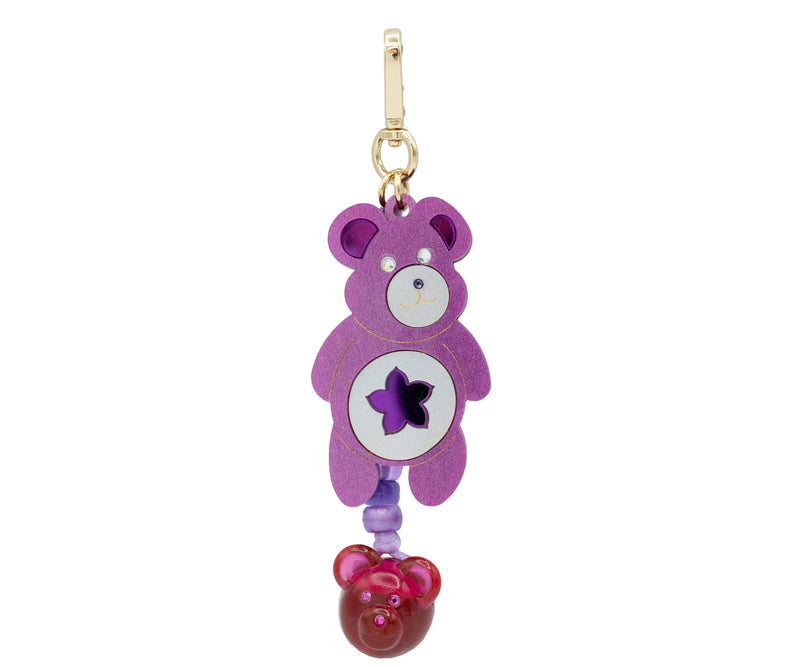 Flower Bear Charm