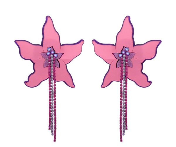 Pink Crystal Lilies