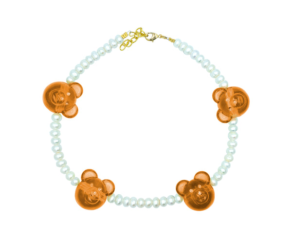 Tangerine Bear Pearls