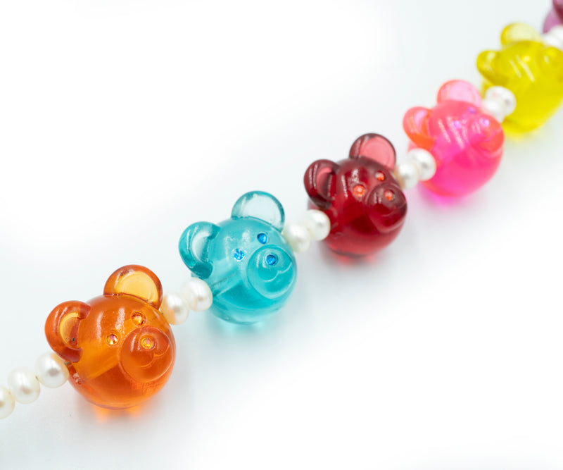 Party Gummy Bears Necklace